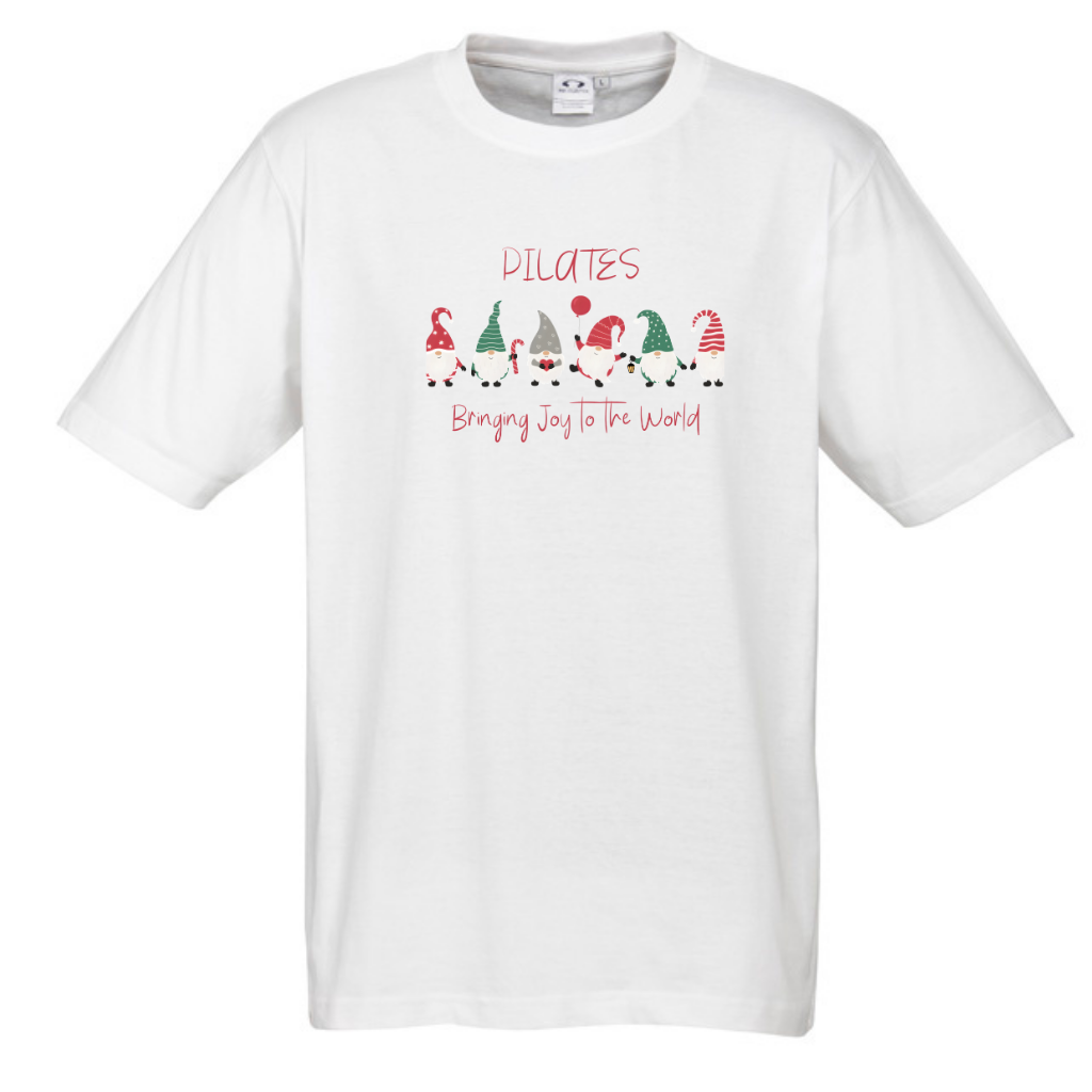 MENS Pilates Brings Joy to the World - Xmas Tee