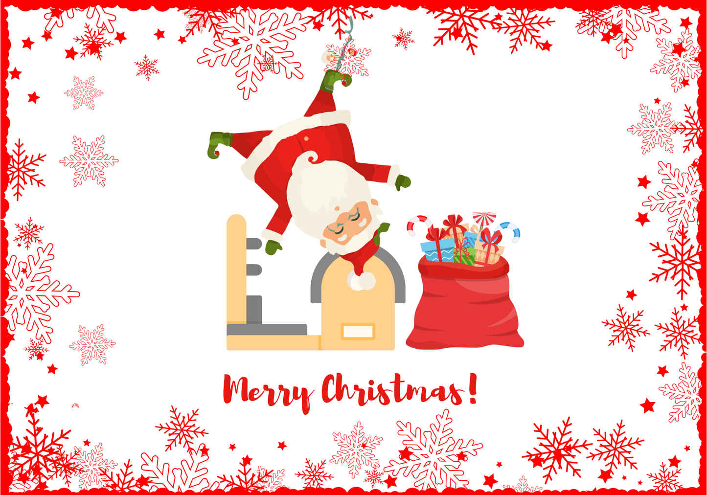 Pilates Inspired Christmas Cards - Pack of 8 Unqiue Designs