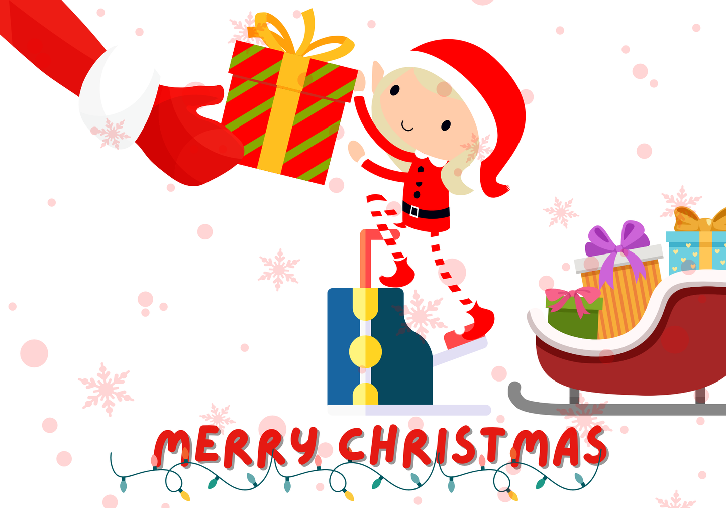 Pilates Inspired Christmas Cards - Pack of 8 Unqiue Designs