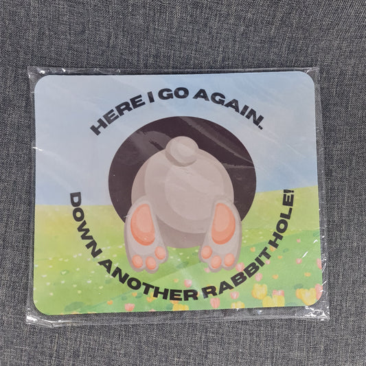 MOUSE PAD - Down the Rabbit Hole FIELD theme